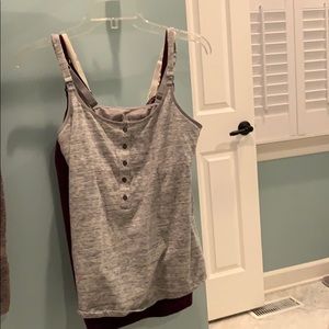 Lot of 3 nursing tanks